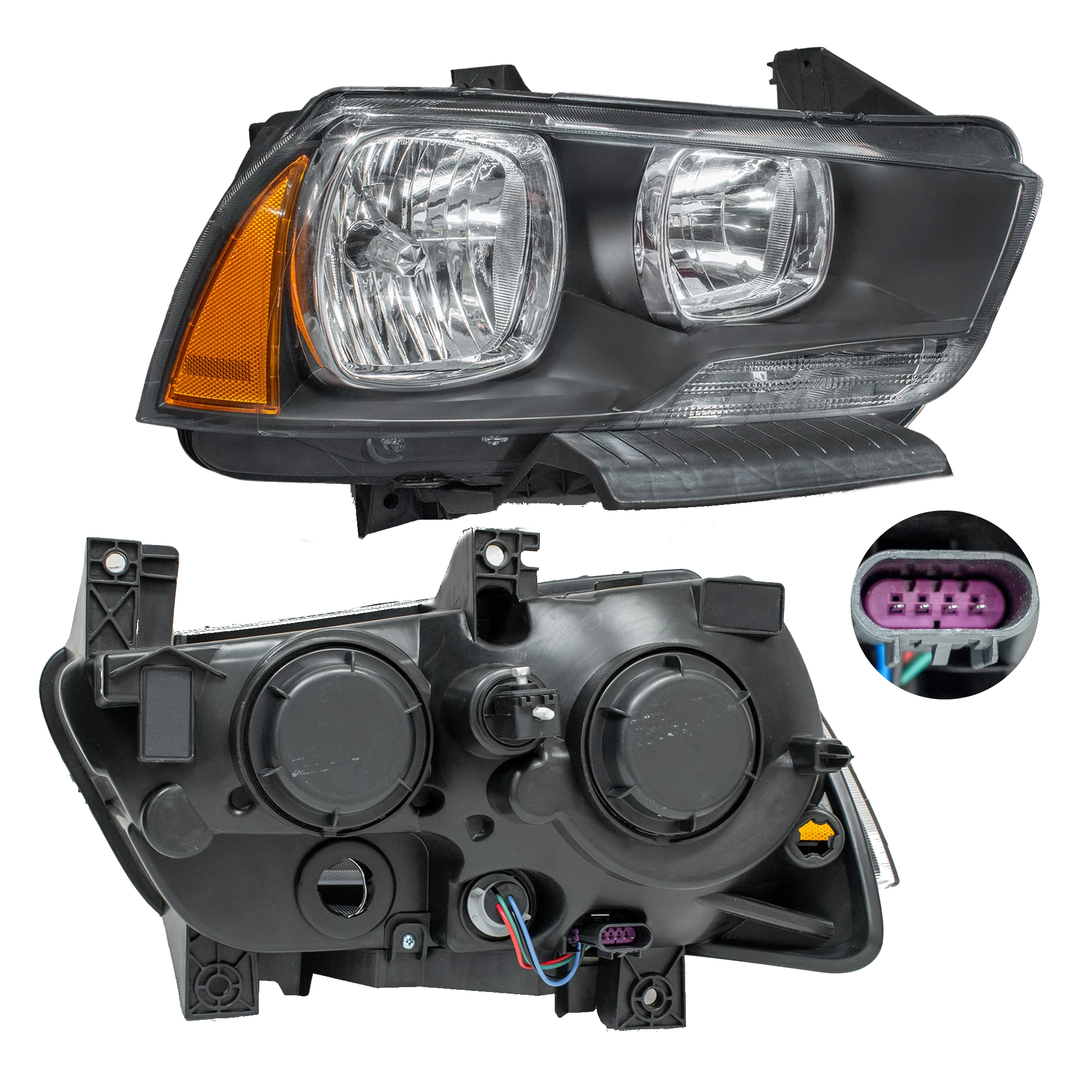Faro Derecho Dodge Charger 2011–2014