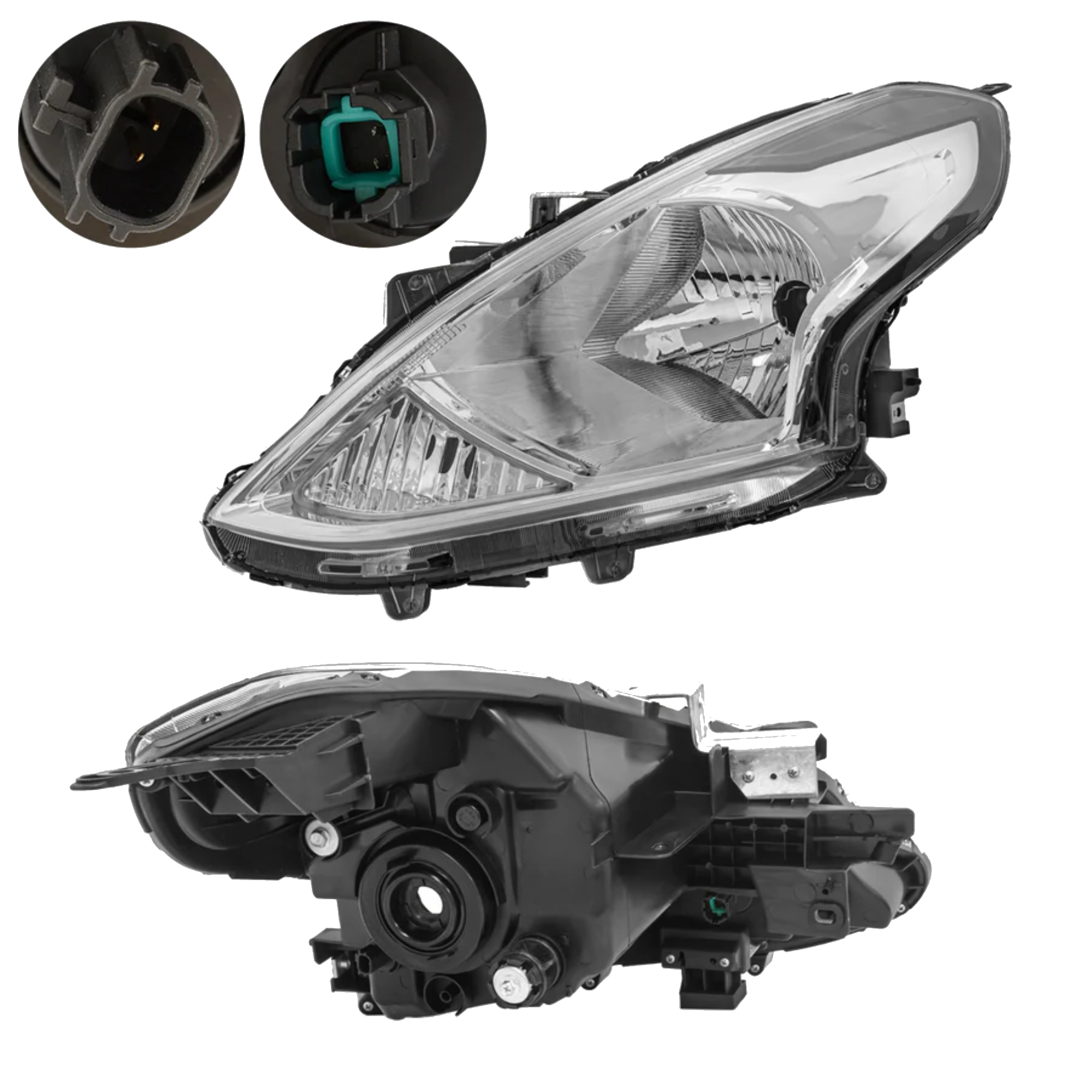 Faro Izquierdo Nissan Versa 2015–2019 electrico