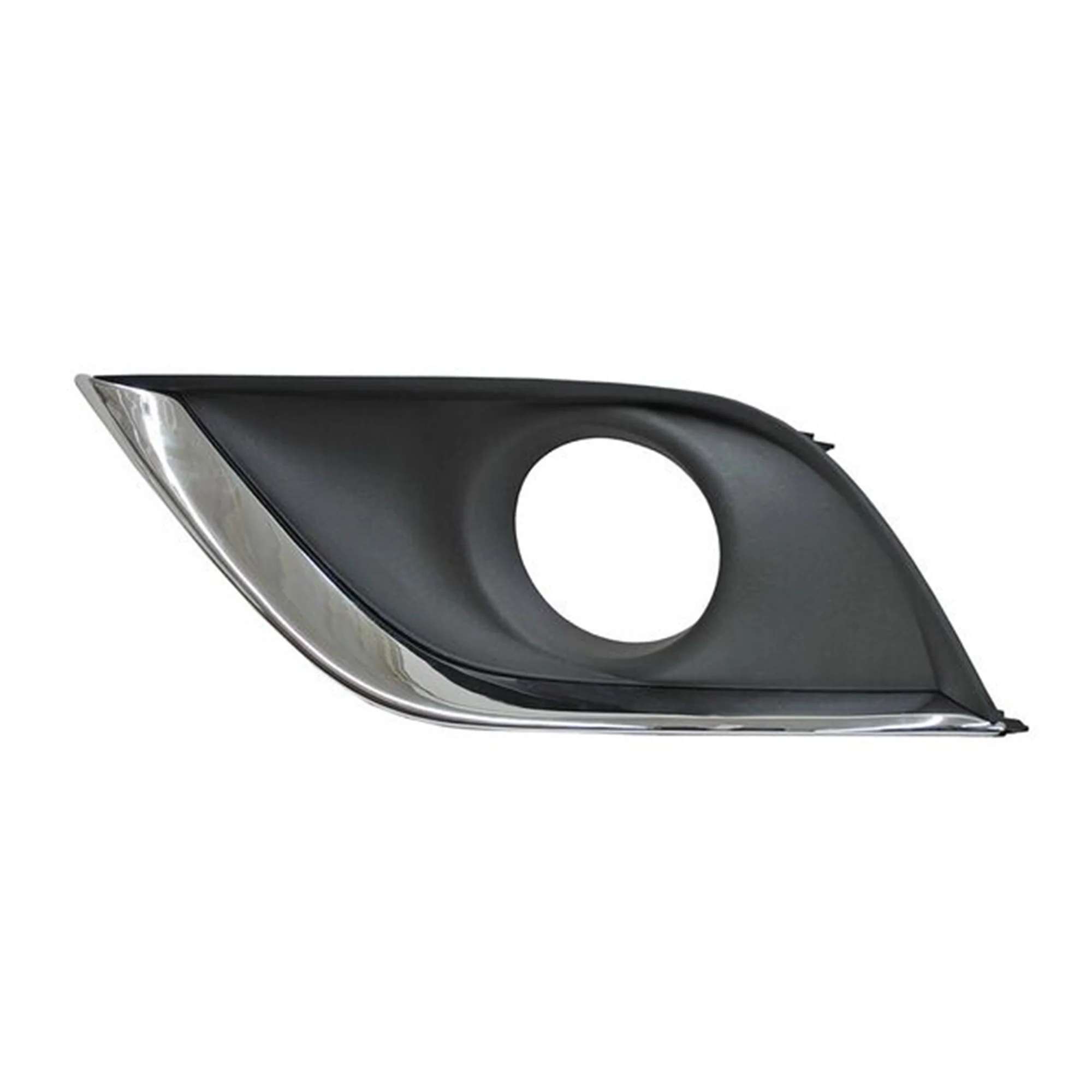 Rejilla Nissan Versa 2015-2018 Para Faro Niebla Con Moldura Cromada Izquierda