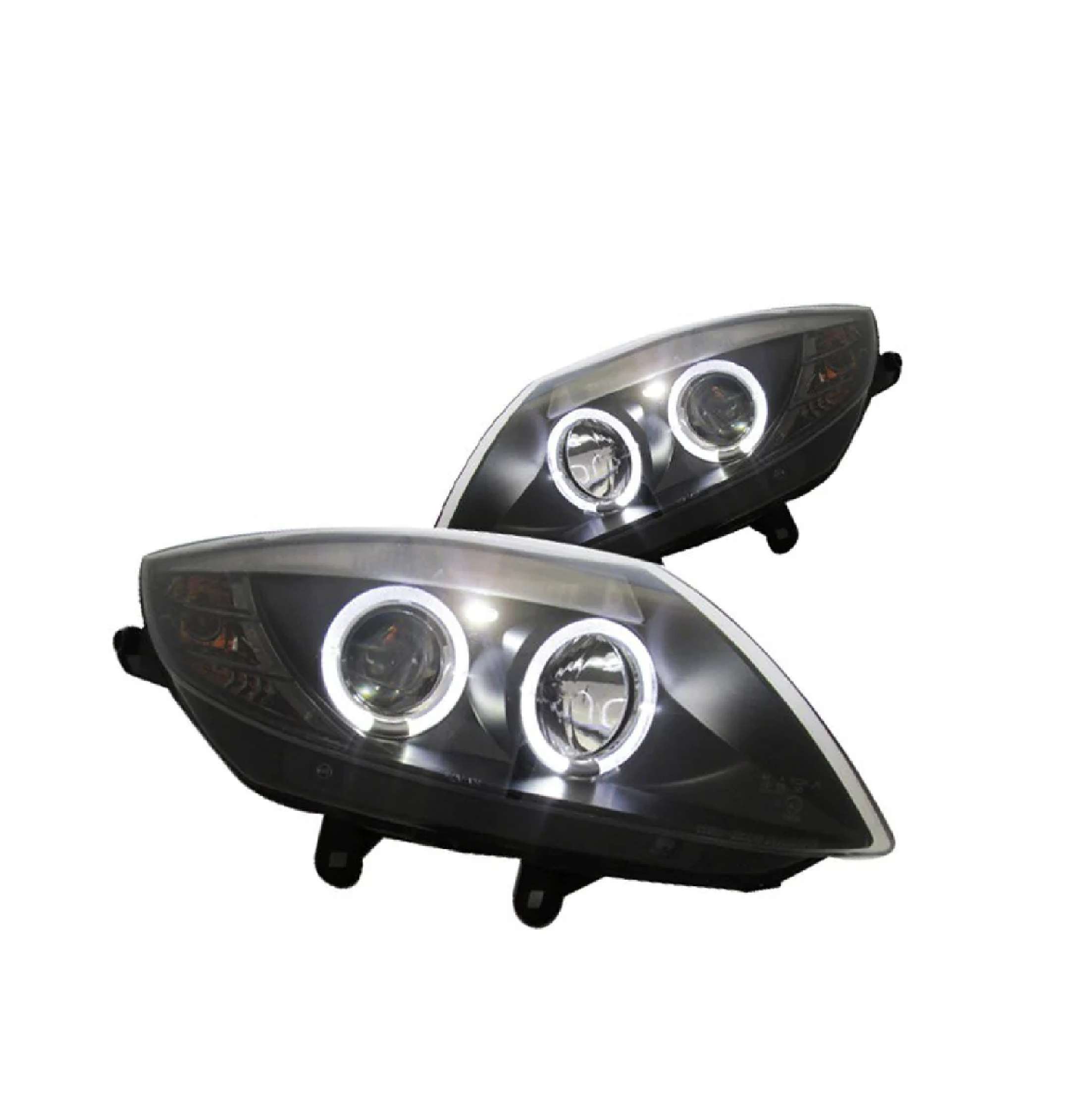 Par faros Bm Z4 2003–2008 Con Lupa Y Ojo De Angel