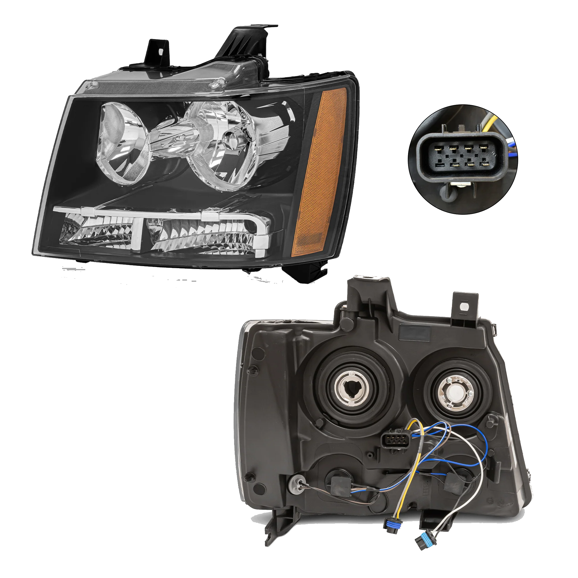 Faro Izquierdo Chevrolet Suburban Tahoe Avalanche 2007–2014