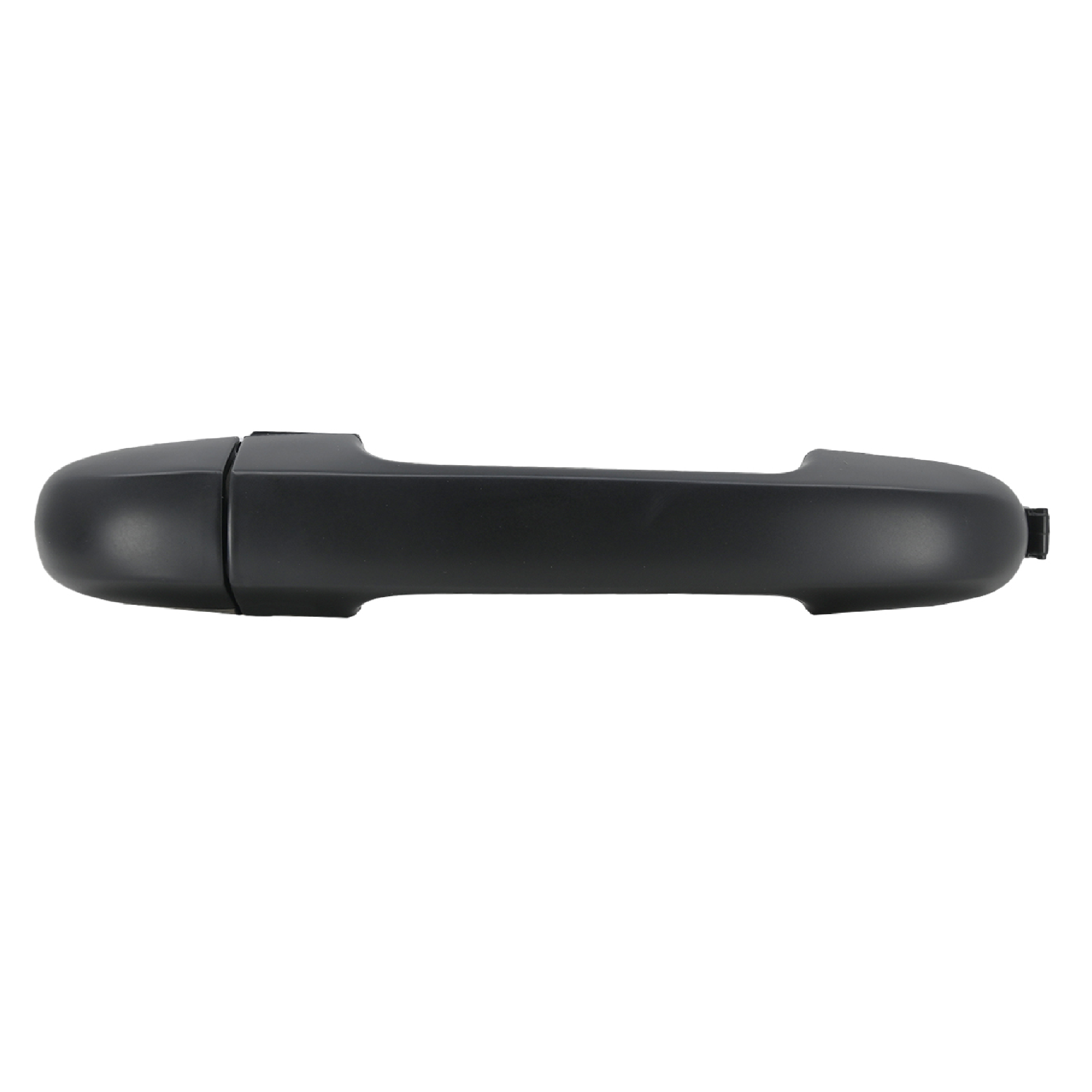 Manija Exterior Hyundai Elantra 2007-2012 Sin Hoyo Para Llave Sin Sensor 1 Pieza Lisa Negra Plastico Derecha Delantera Hushan