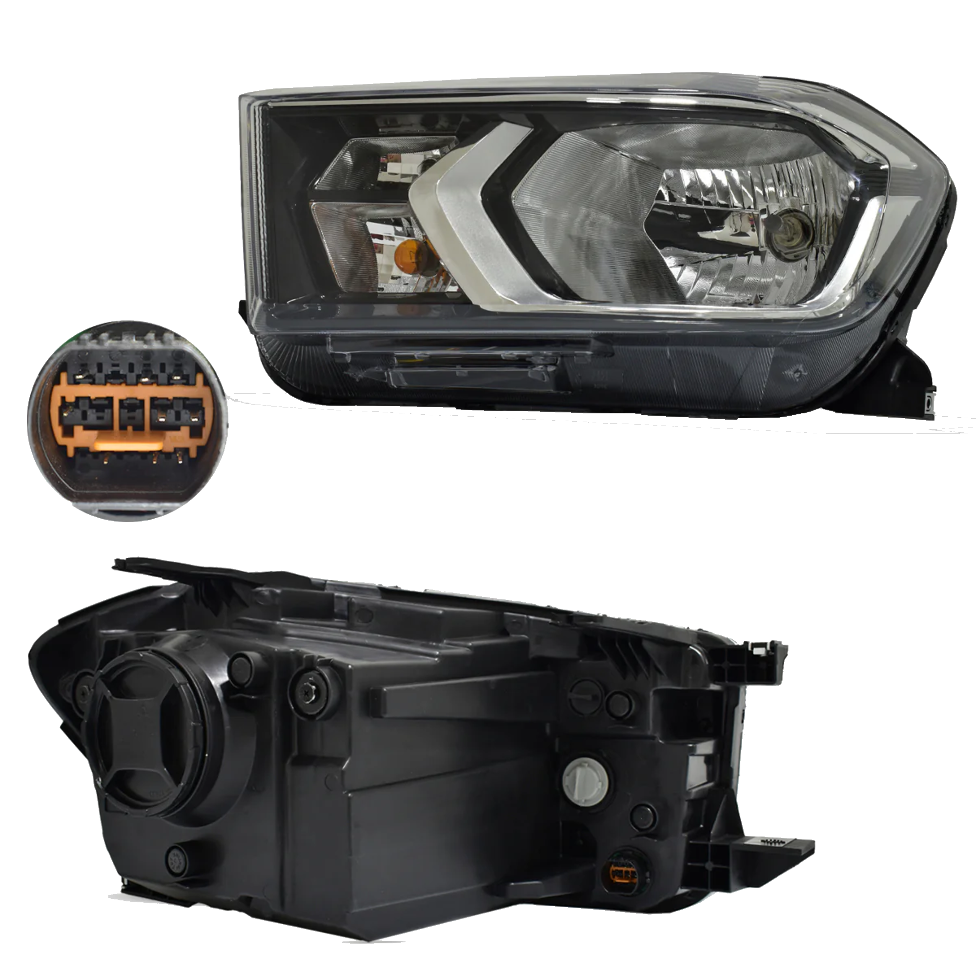 Faro Izquierdo Chevrolet S10 max 2022–2026 Con foco