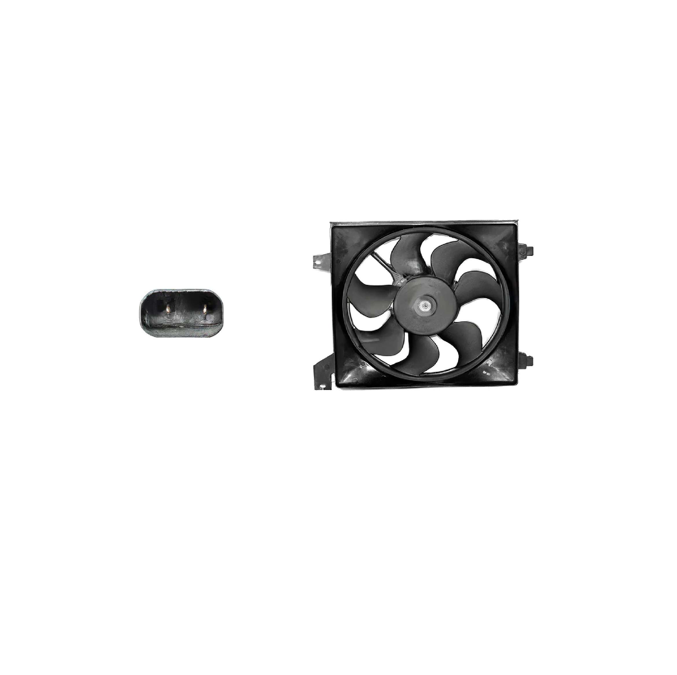 Motoventilador Chrysler / Dodge Attitude 1.4L / 1.6L 2006-2011 Con Tolva Con Resistencia