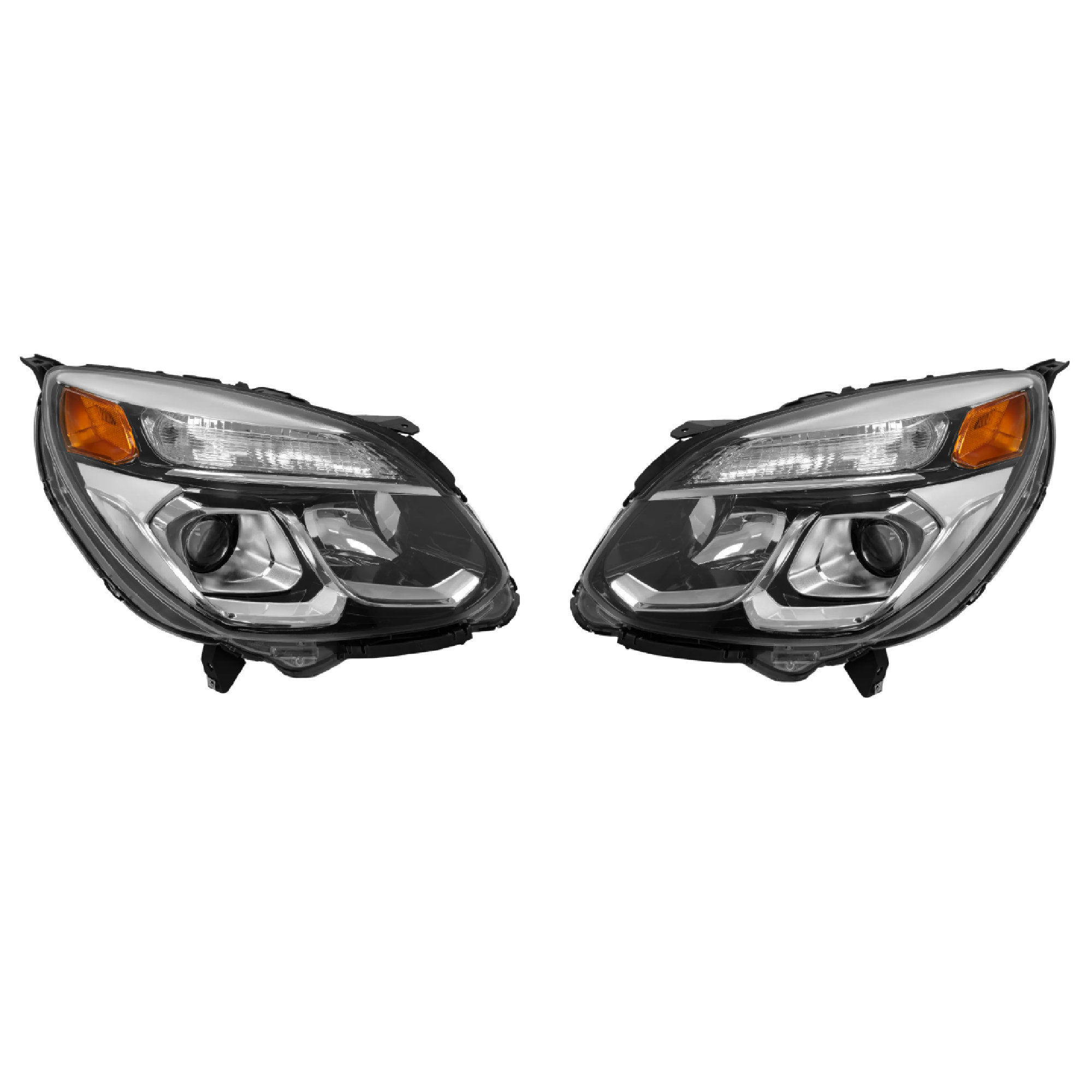 Par Faros Chevrolet Equinox 2016–2017 Sin foco