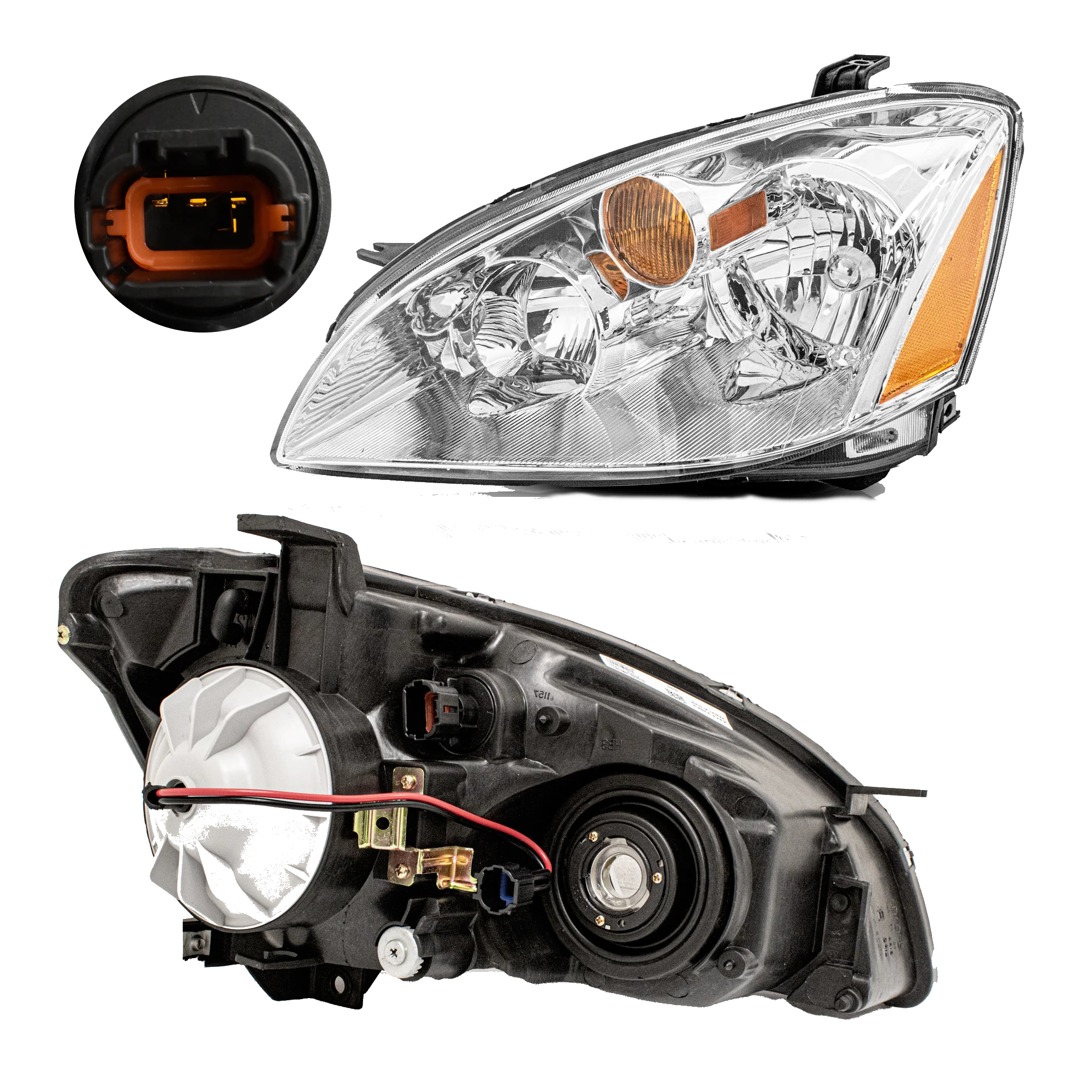 Faro Izquierdo Nissan Altima 2002–2004