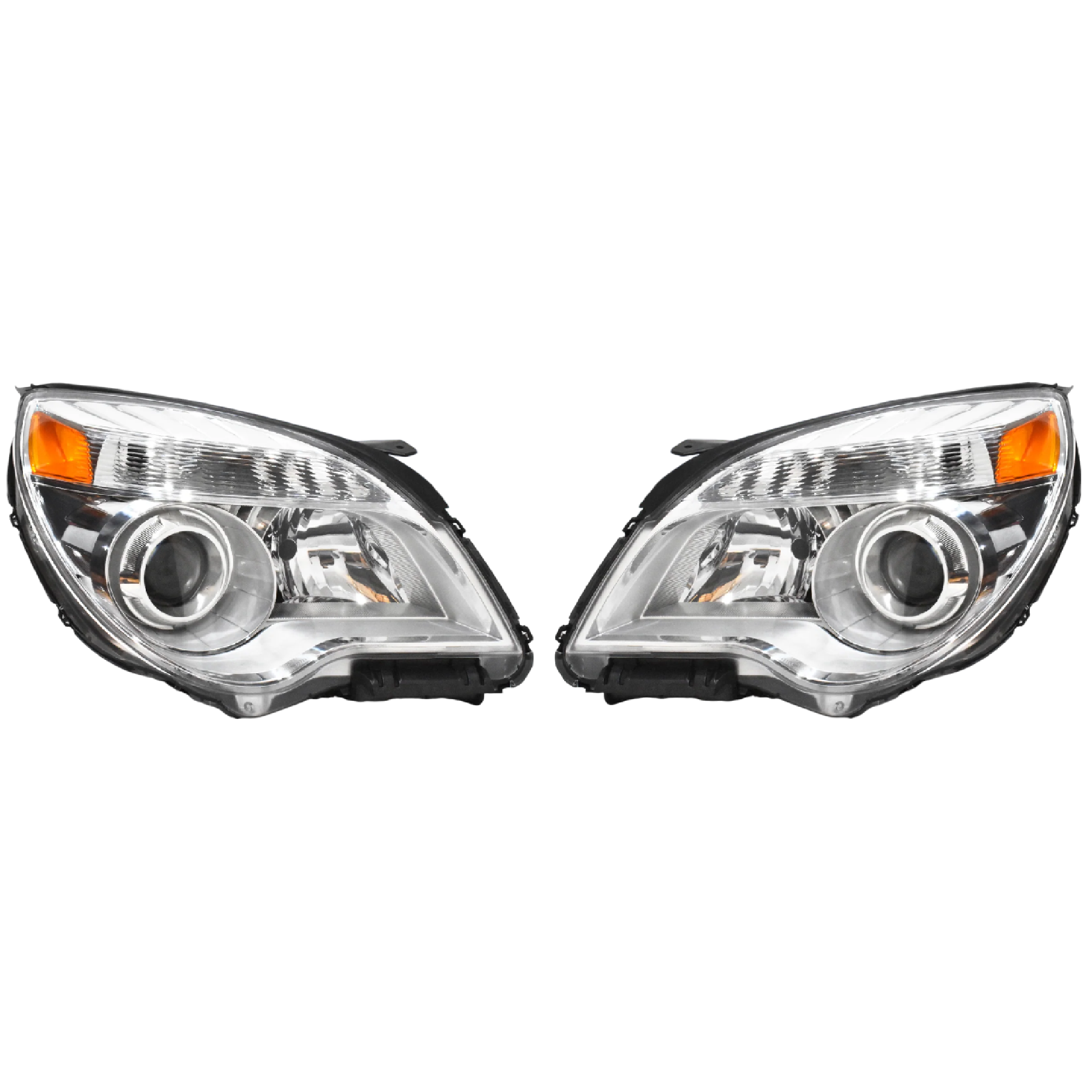 Par Faros Chevrolet Equinox ltz 2010–2015 Con lupa