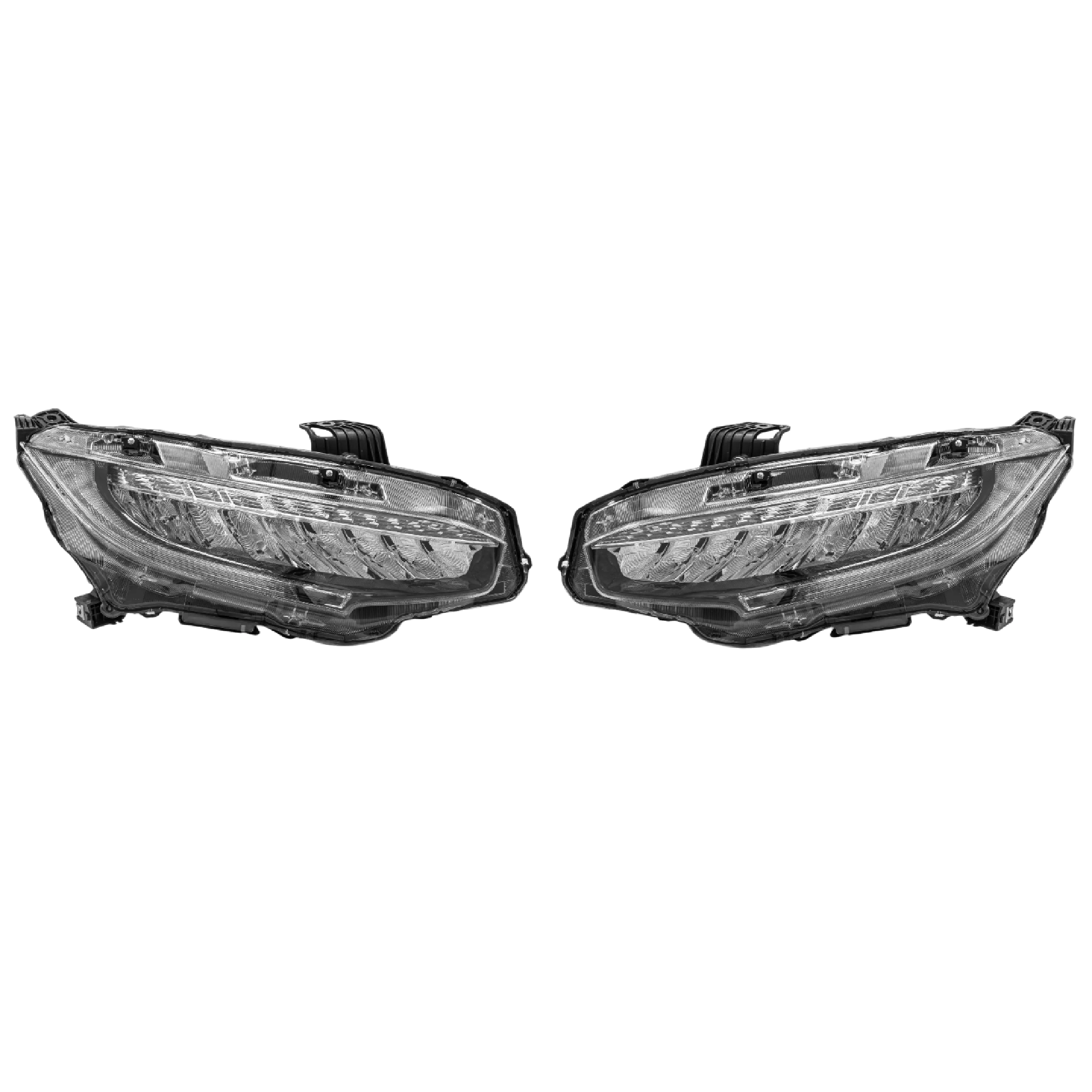 Par Faros Full LED Honda Civic 2016–2021