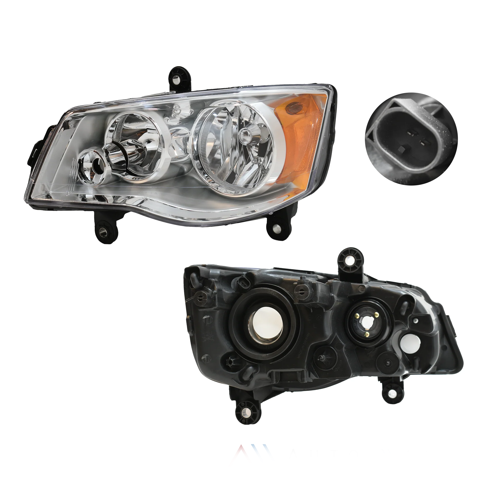Faro Izquierdo Chrysler Town & country 2008–2019