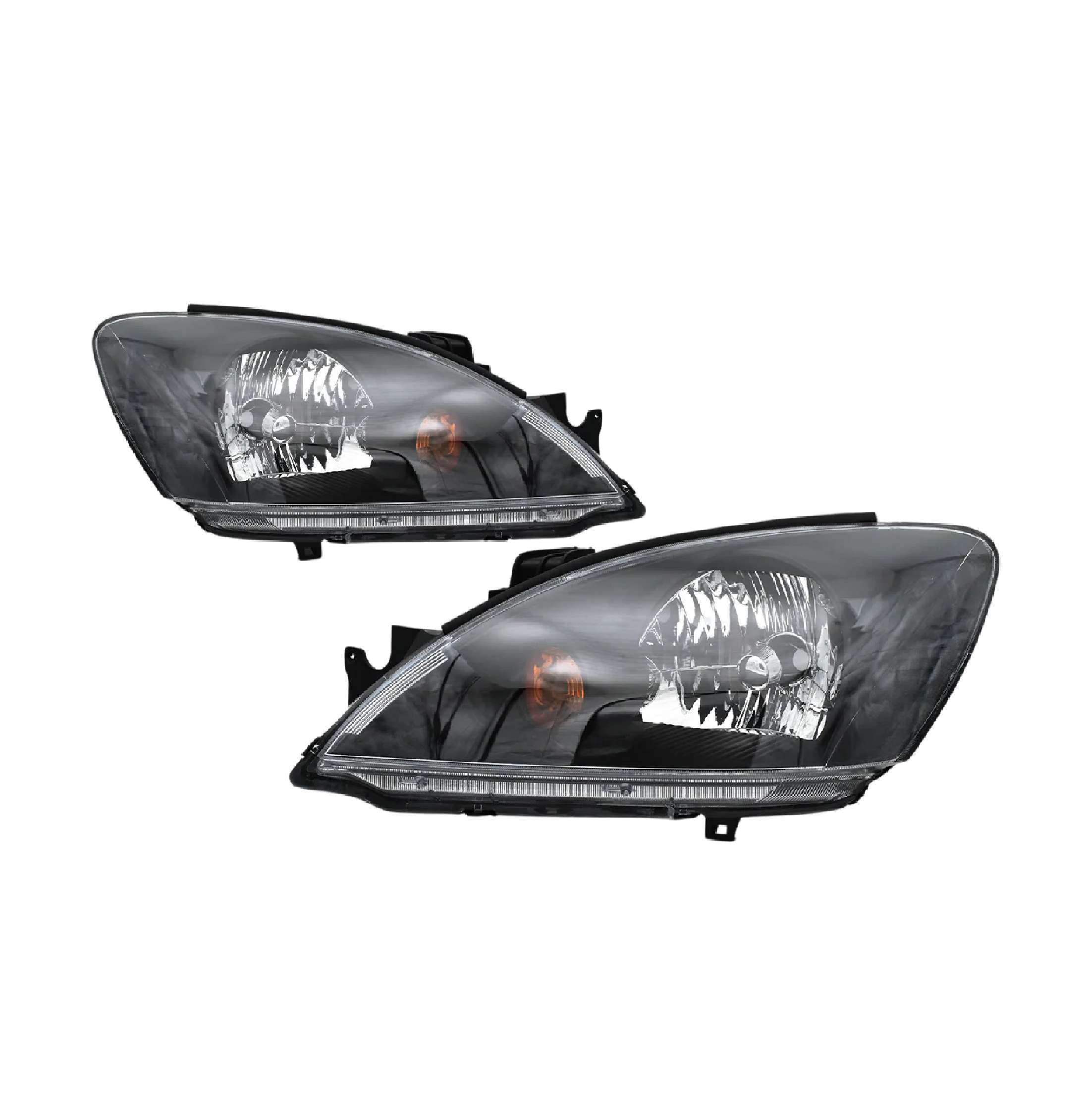 Par faros Mitsubishi Lancer 2004–2007 Negros