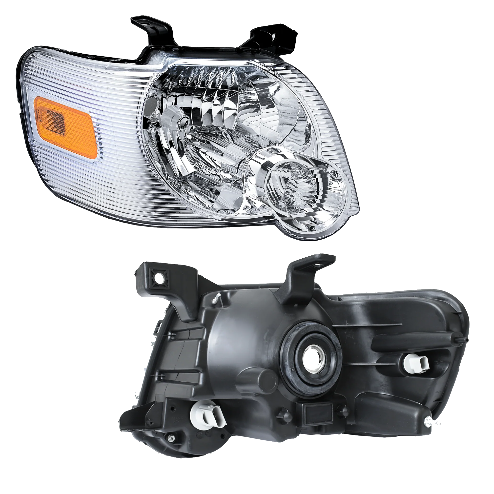 Faro Derecho Ford Explorer 2006–2010 Fondo Cromado