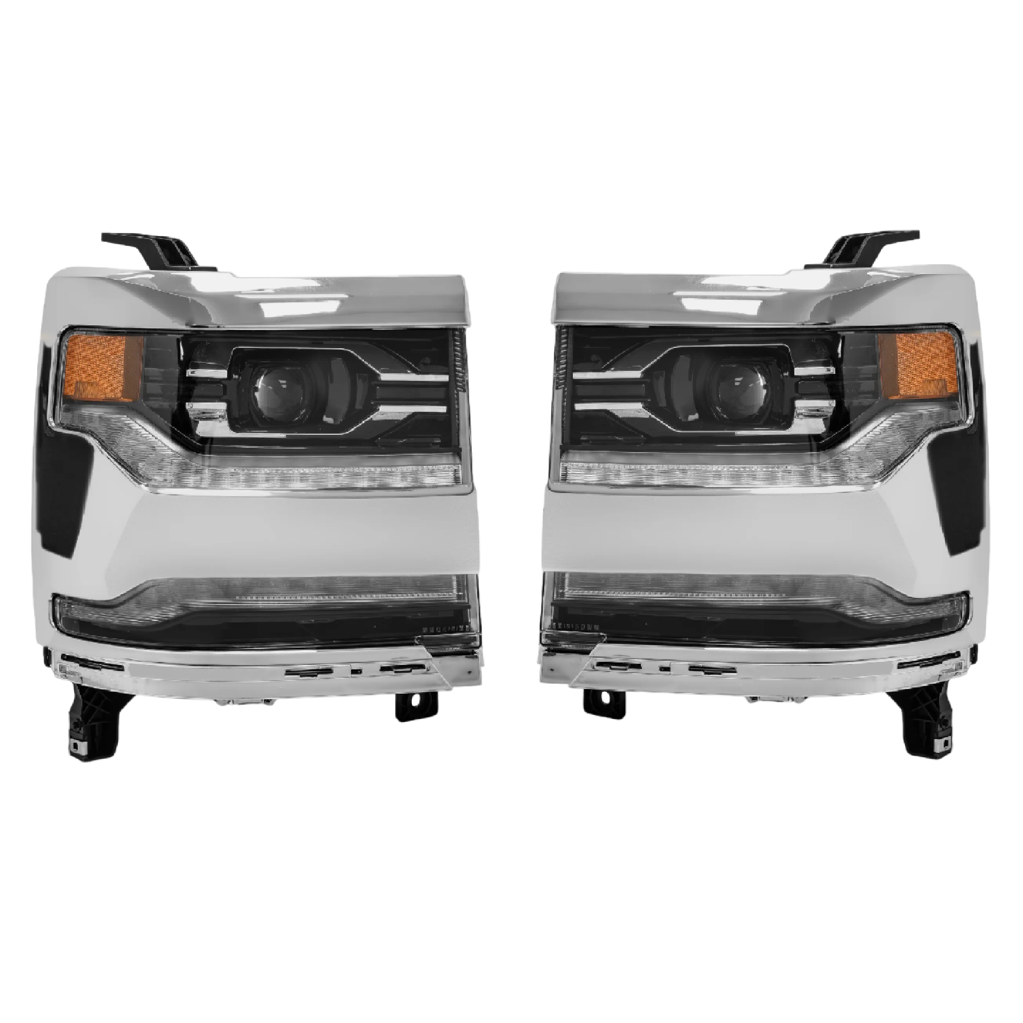 Par Faros Cheyenne Silverado cheyenne 2016–2018 Full Led Con balastra