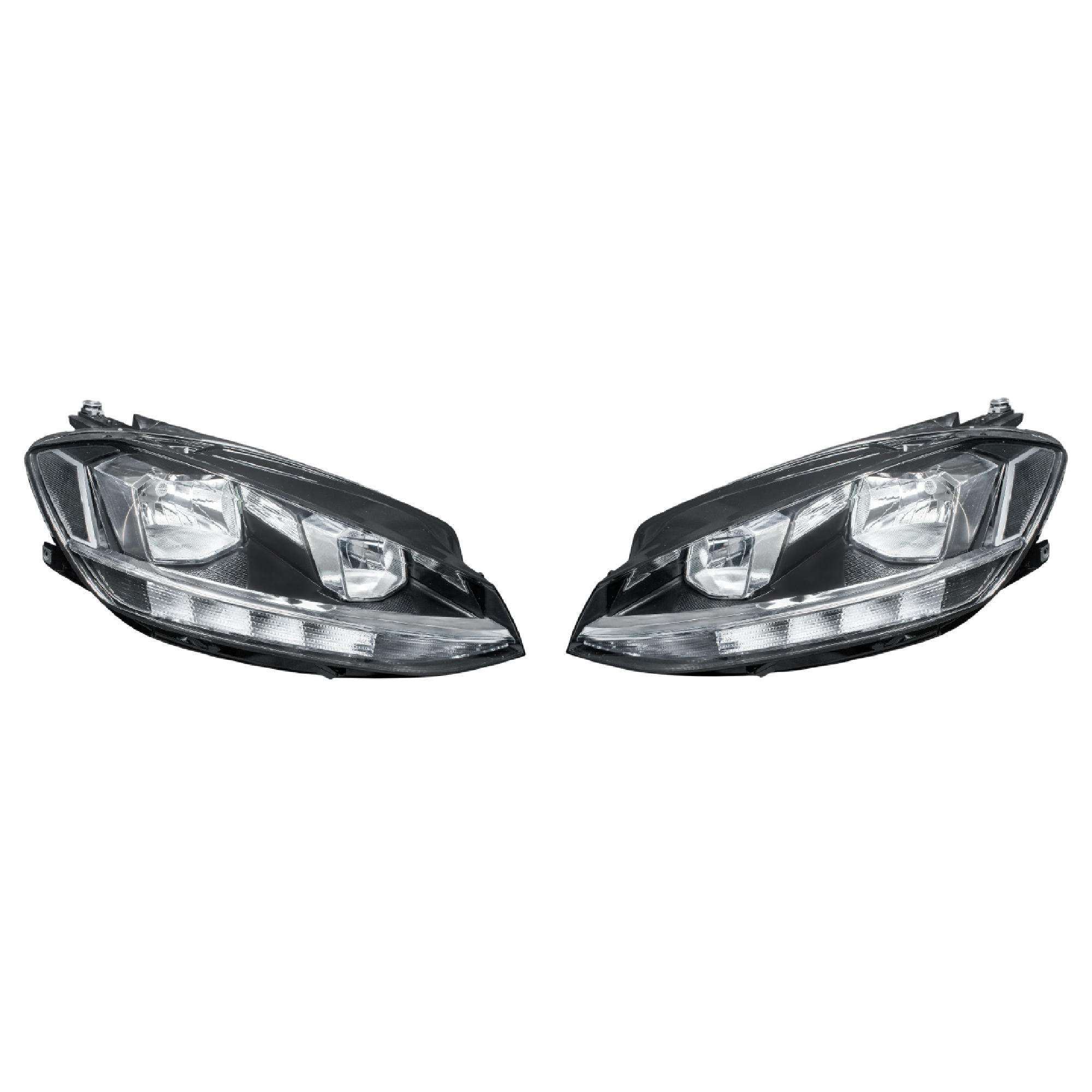 Par Faros Volkswagen Golf 2018–2021 Con luz de dia electrico