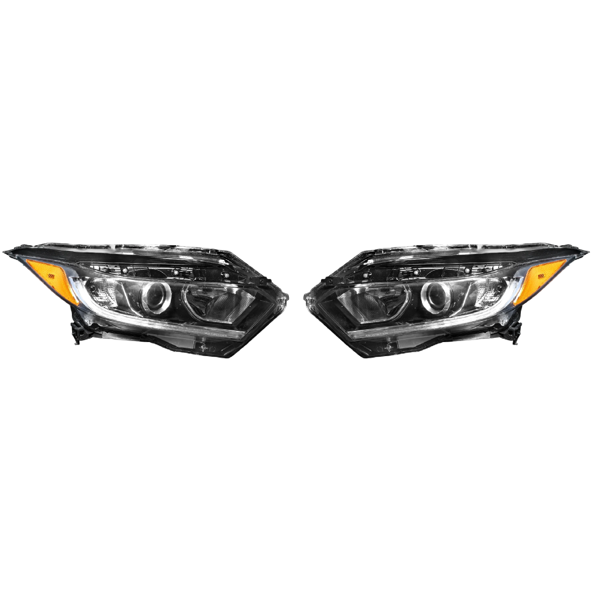 Par Faros Honda HRV 2019–2022 Con luz de dia