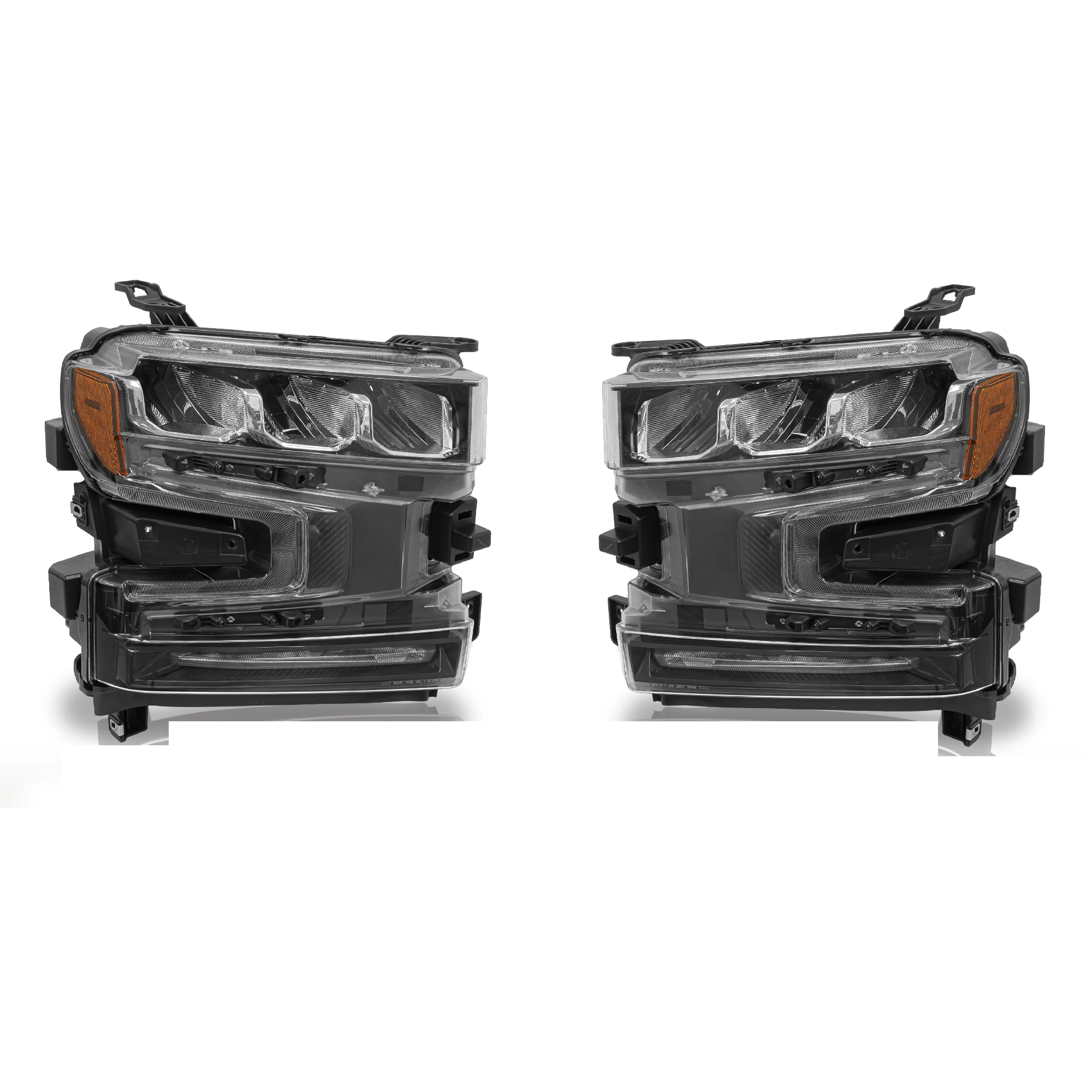Par Faros Full LED Chevrolet Cheyenne 2019–2022
