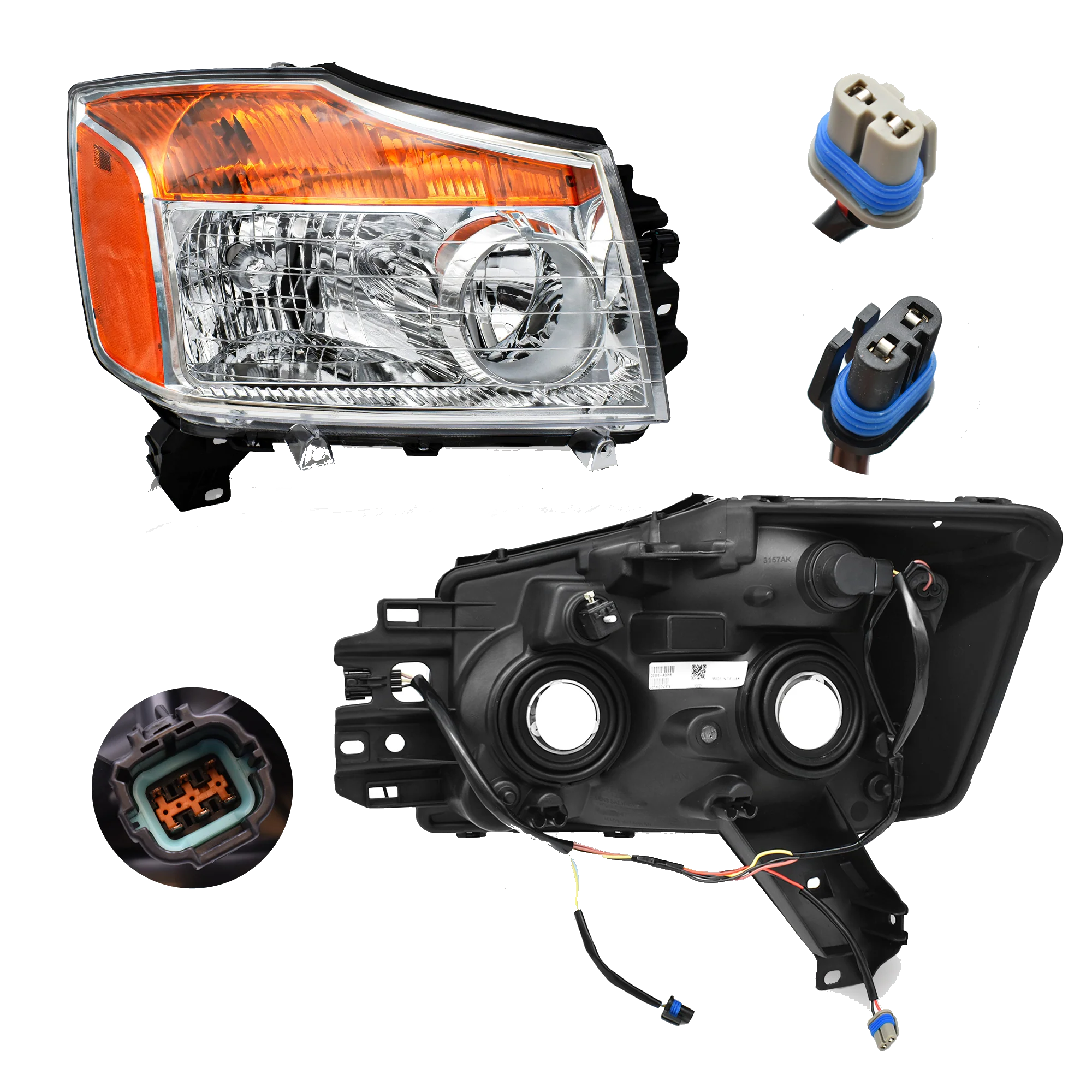 Faro Izquierdo Nissan Armada, Titan 2008–2015
