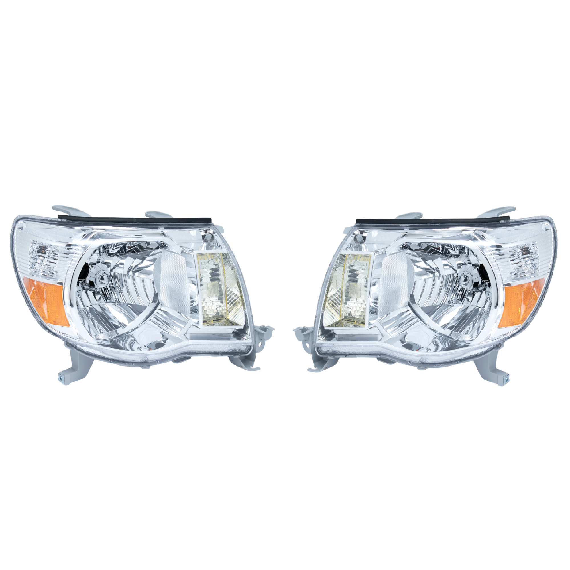 Par Faros Toyota Tacoma 2005–2011 Fondo Cromado