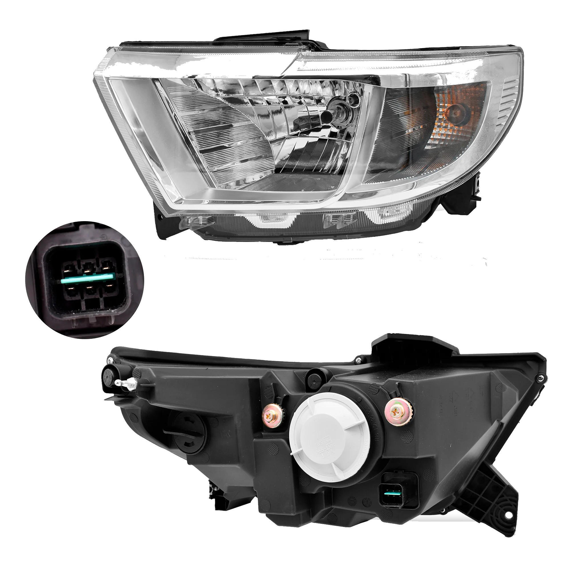 Faro Izquierdo Chevrolet Tornado Van 2022–2026 Con foco
