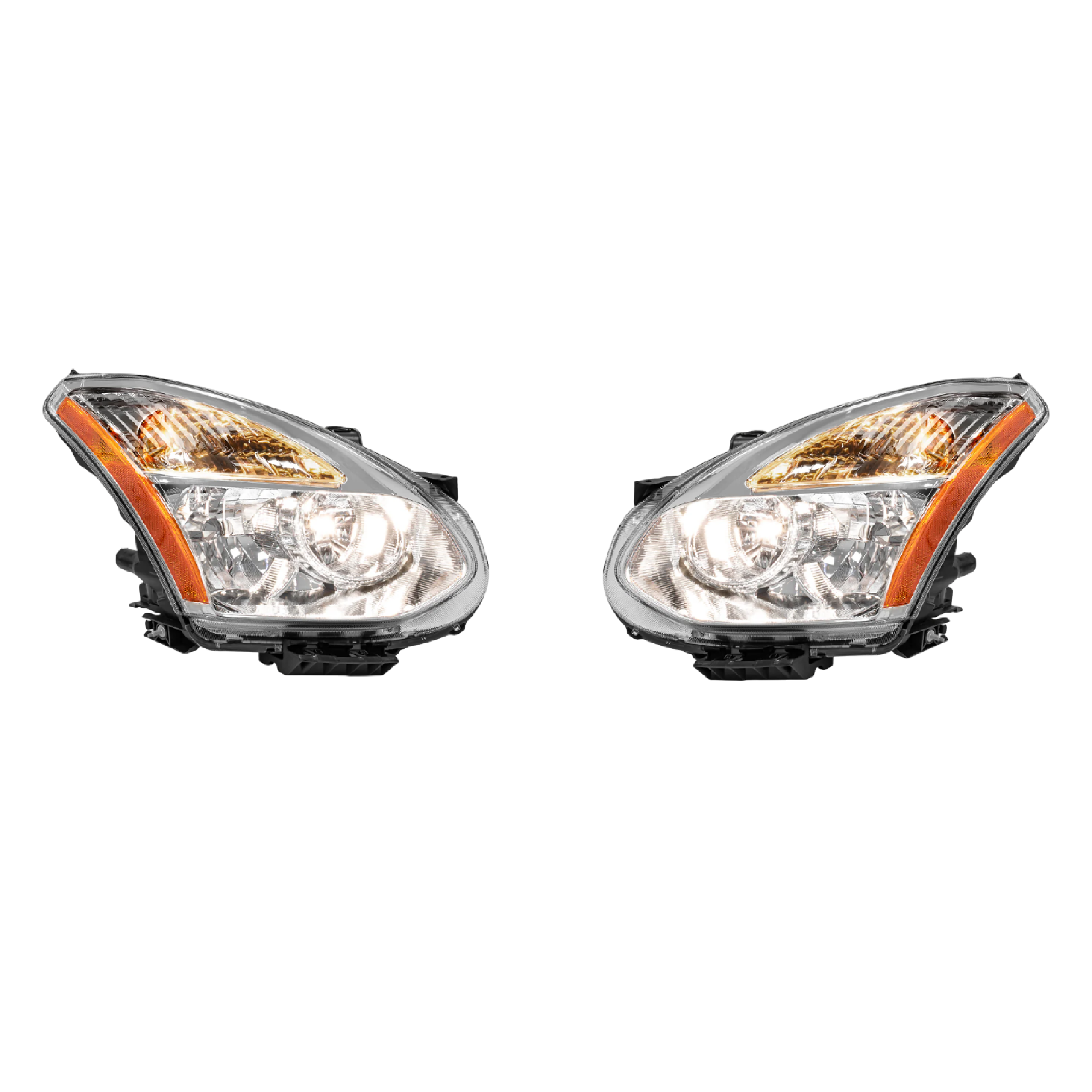 Par Faros Nissan Rogue 2008–2014 Sin focos