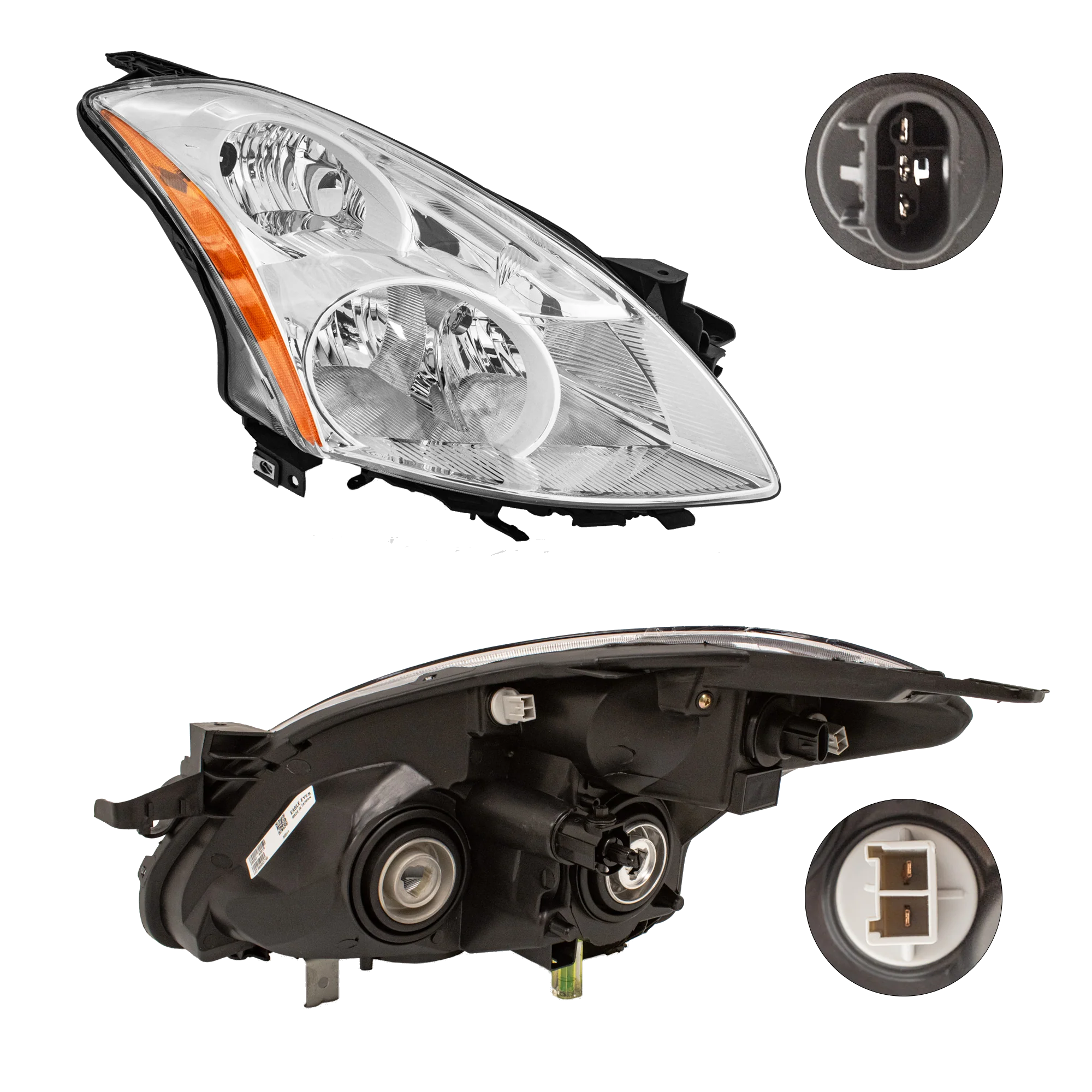 Faro Derecho Nissan Altima 4ptas 2010–2012