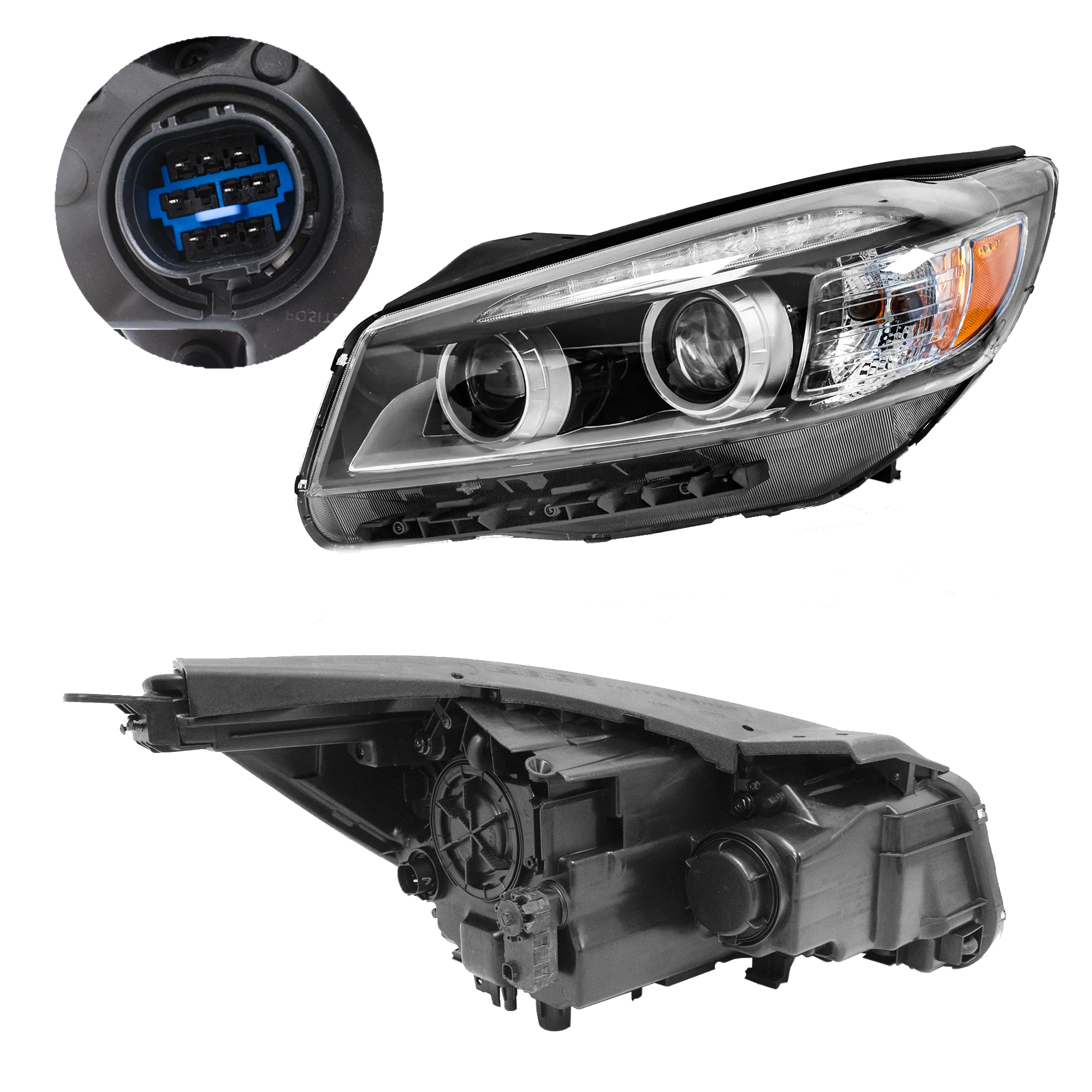 Faro Izquierdo Halogeno Kia Sorento 2016–2018 manual