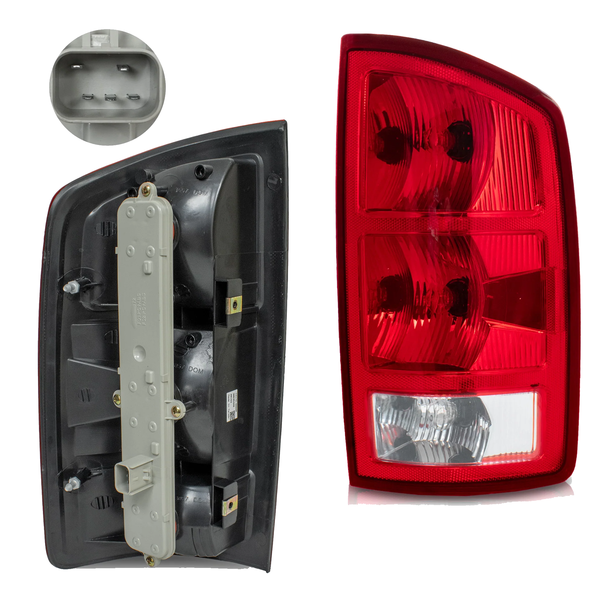 Calavera Dodge RAM 2002-2005 Con focos Derecho