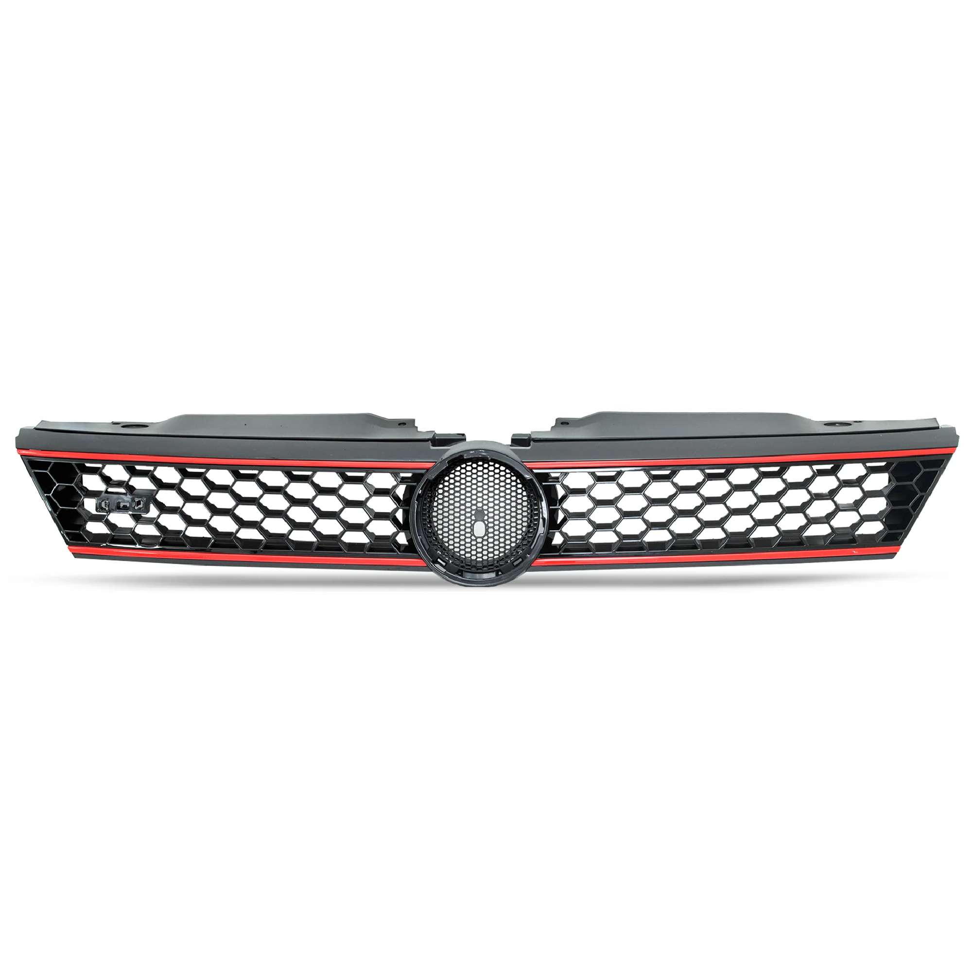 Parrilla Volkswagen Jetta 2011-2014 Con Moldura Roja