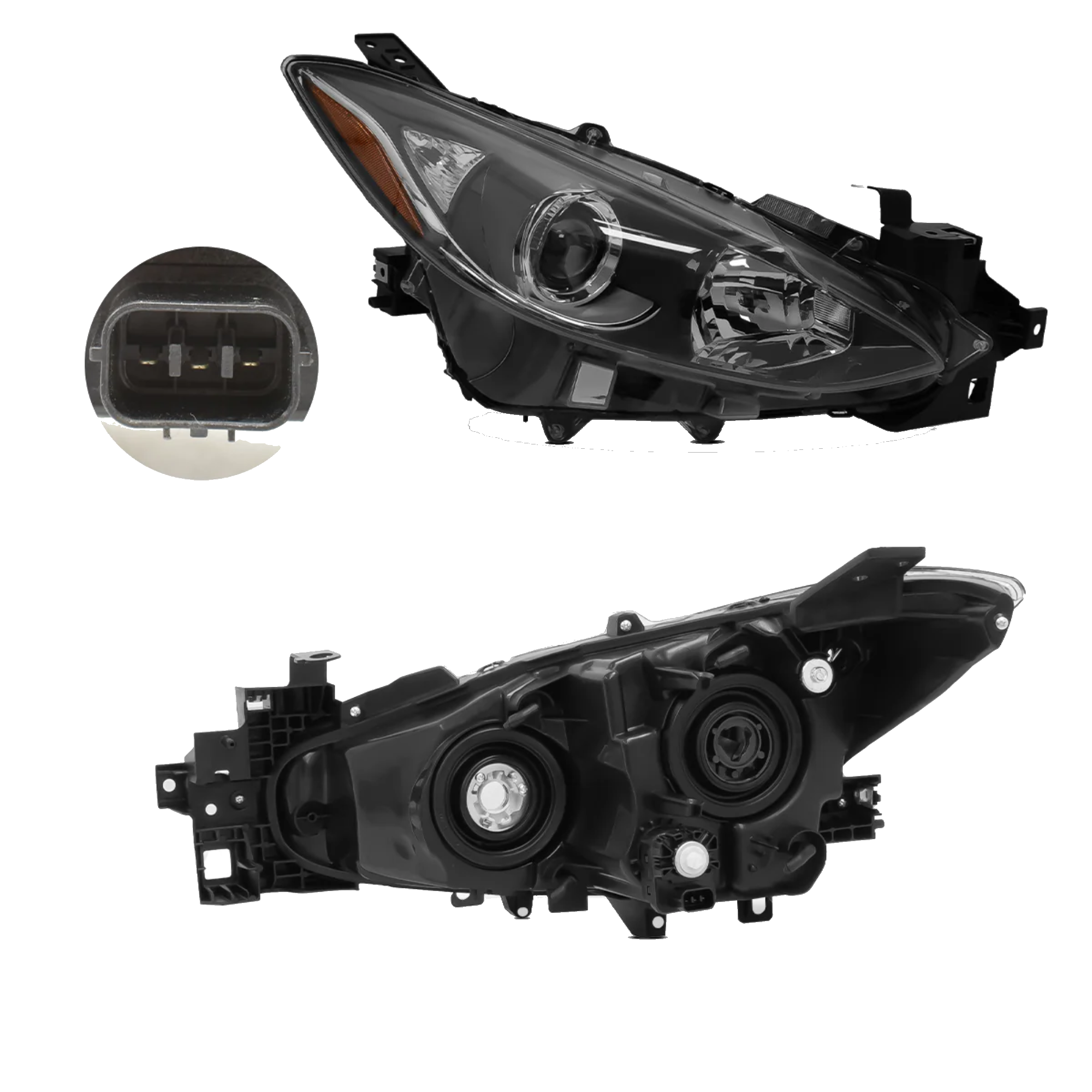 Faro Derecho Halogeno Mazda MZ 3 2014–2016