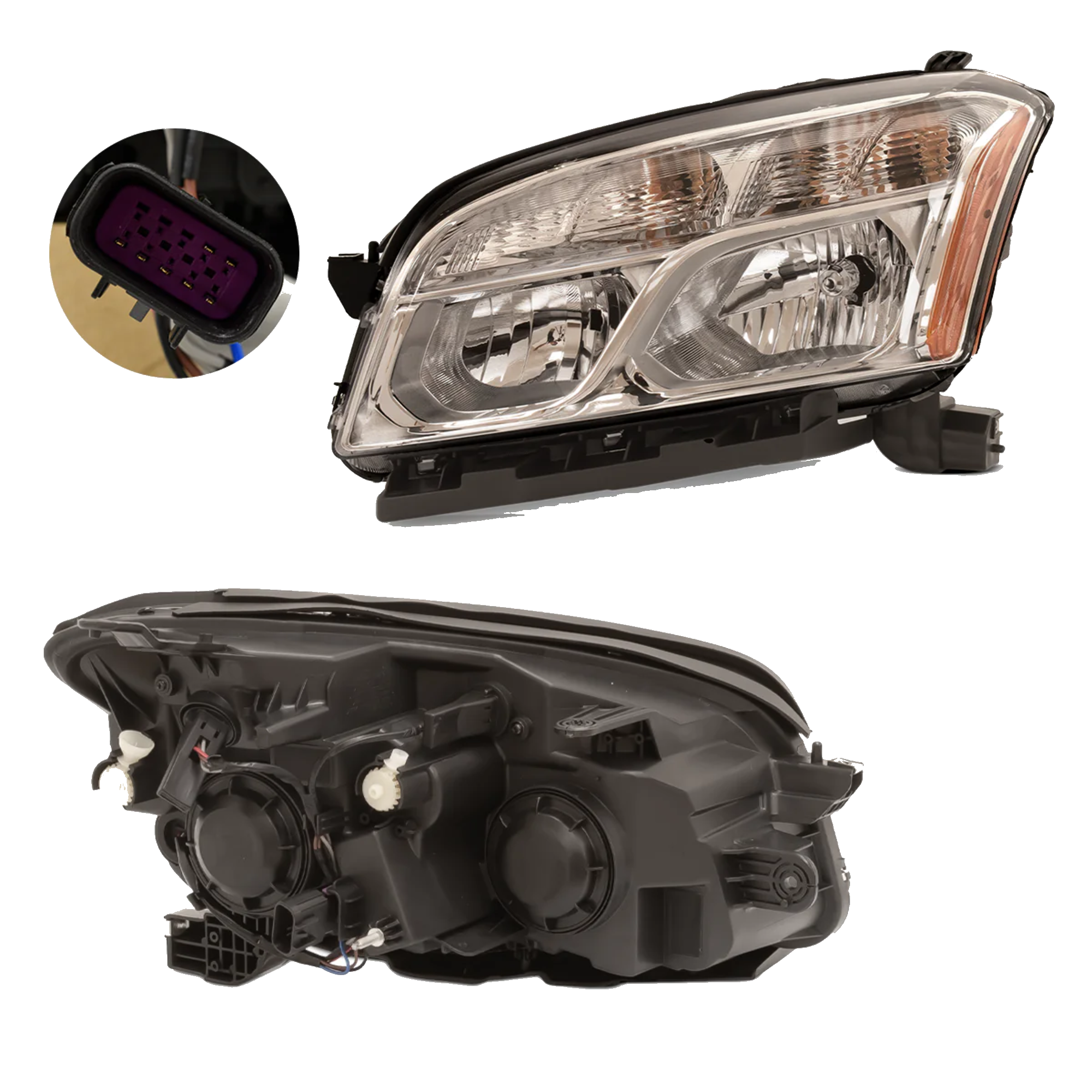 Faro Izquierdo Chevrolet Trax 2013–2016 sin cuarto lateral